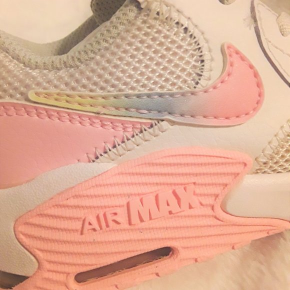 Nike Toddler Air Max Excee Pink and White Sneakers - Picture 6 of 6